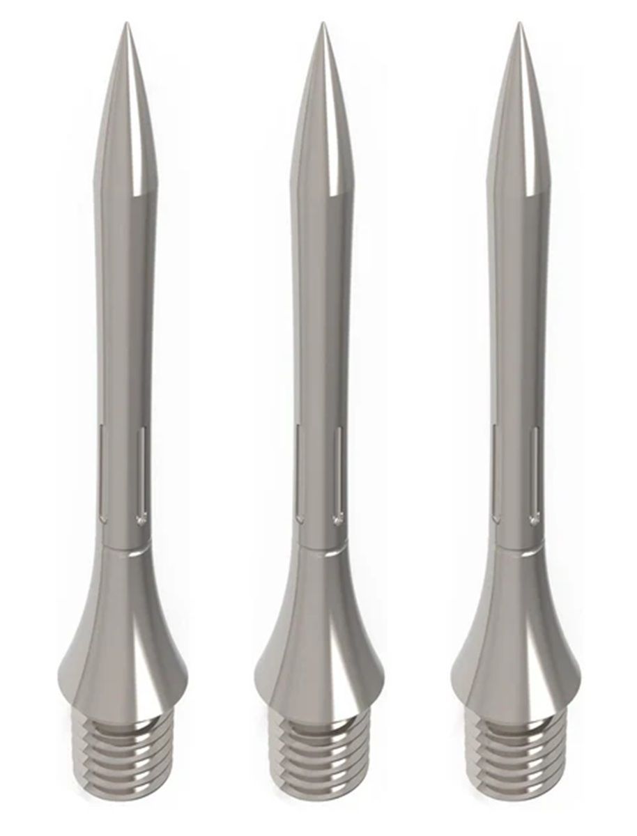 Caliburn Conversion Points SCREW IN Silver 2BA Schraubspitzen Tips