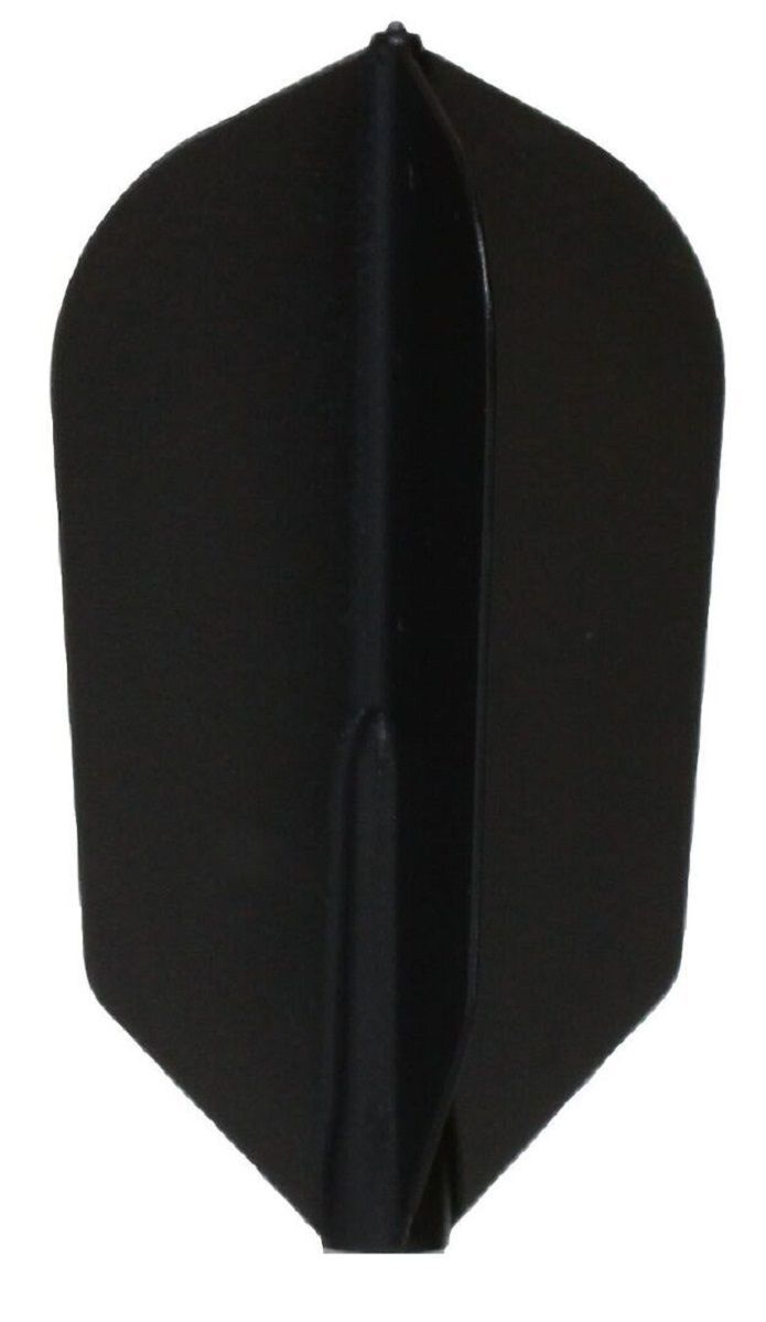 2 Set Cosmo Darts Fit Flights Schwarz Slim Flights