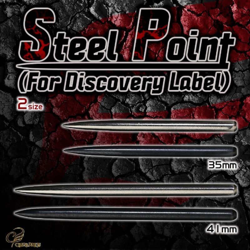 Cosmodarts Tips for Cosmo Discovery Label Steeldarts Wechselspitzen