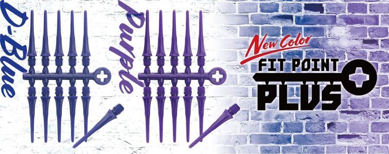 CosmoDarts Fit Points Plus 50 Piece 2BA Thread Tips Kunststoffspitzen