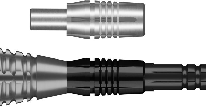 Shot! Thread Head Spitzen Adapter Point Adapter Schwarz/Silber Adapter für Wechselspitzen
