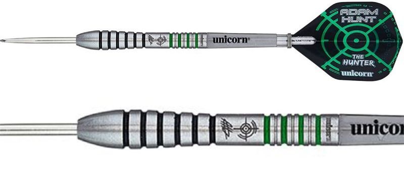 Unicorn Contender Adam Hunt Steel Dart 90% 23 Gramm Steeldarts