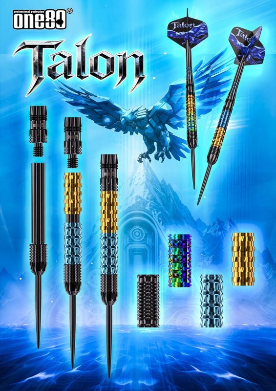 ONE80 Talon T1 90% Steeldarts 22 Gramm Steeldarts