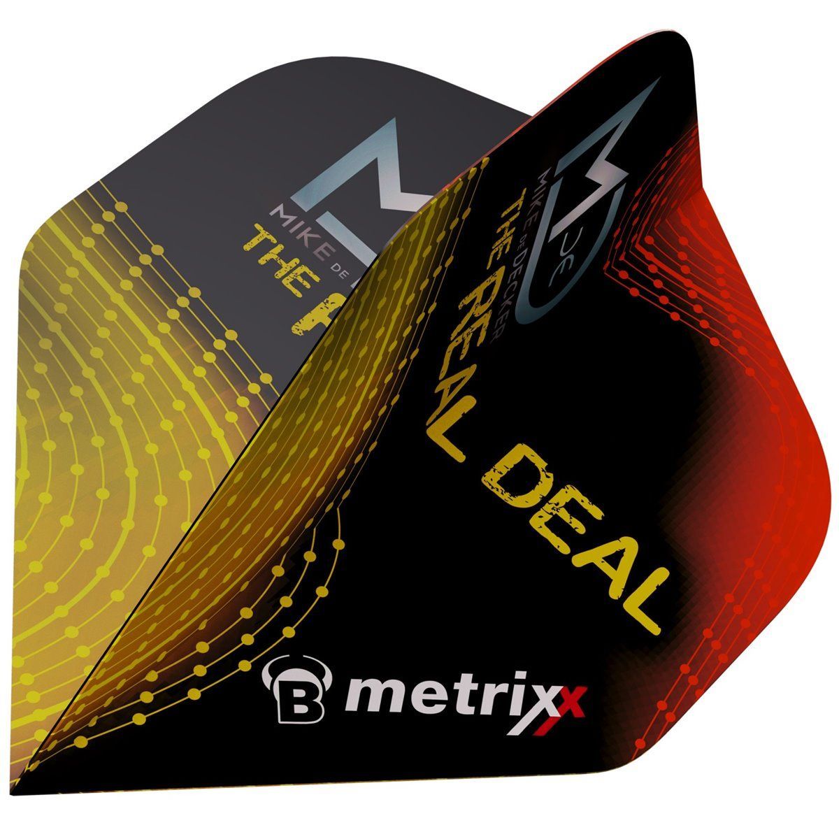 BULL'S Metrixx Flights A-Standard Mike de Decker 150 Micron Flights