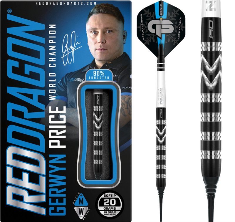 RedDragon Gerwyn "Iceman" Price WC S.E. Softdarts 20 Gramm Softdarts