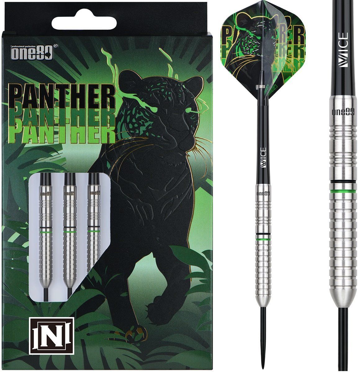 ONE80 Panther-N Steeldarts 20/21/22/23/24/26/28/30 Gram Steeldarts