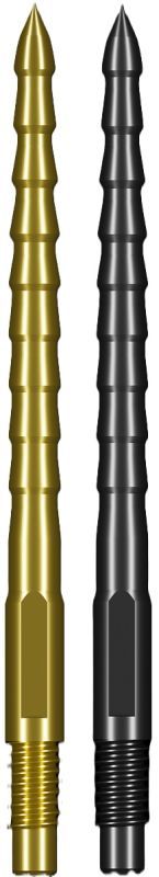 Shot! Turbo RS Turbo Points TP 30/40 mm Black/Gold Wechselspitzen