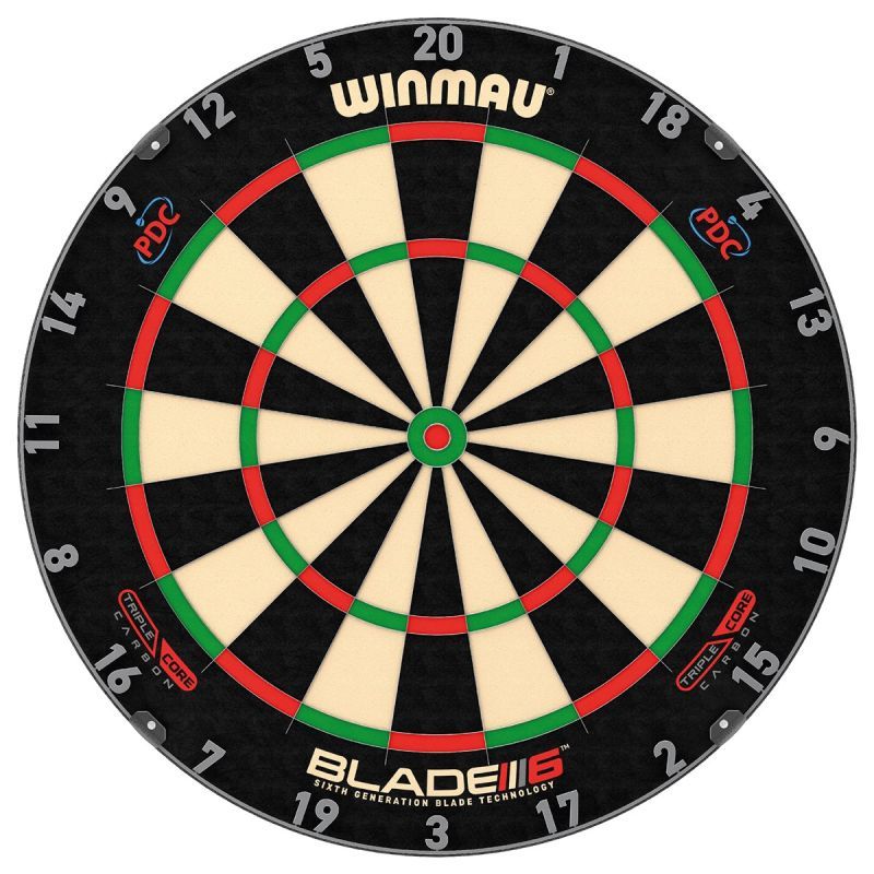 WINMAU Blade 6 Triple Core PDC Campionato Mondiale Bersaglio professionale in sisal Bristle Board