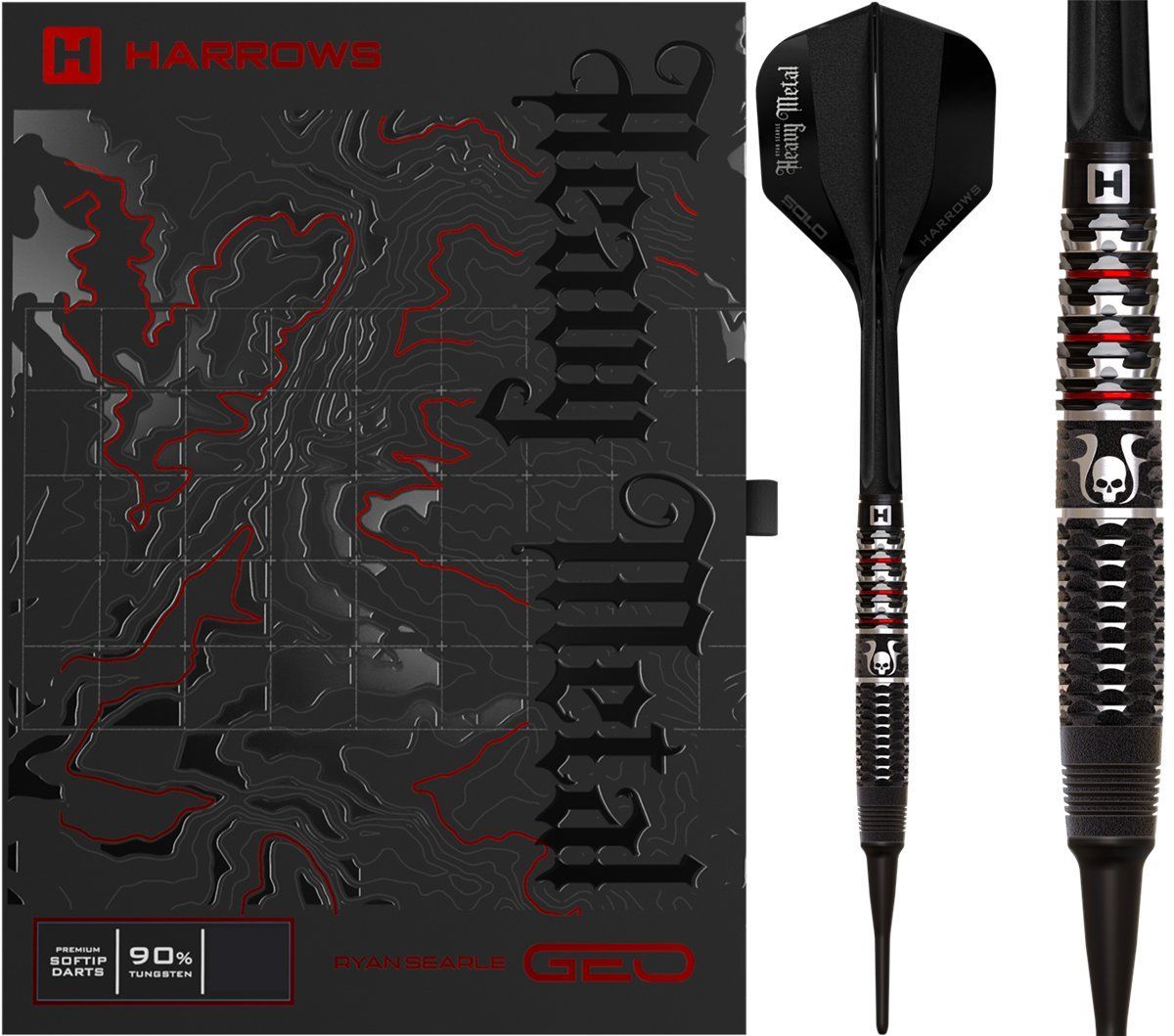Harrows Ryan Searle GEO 90% Softdarts 20 Gram Softdarts