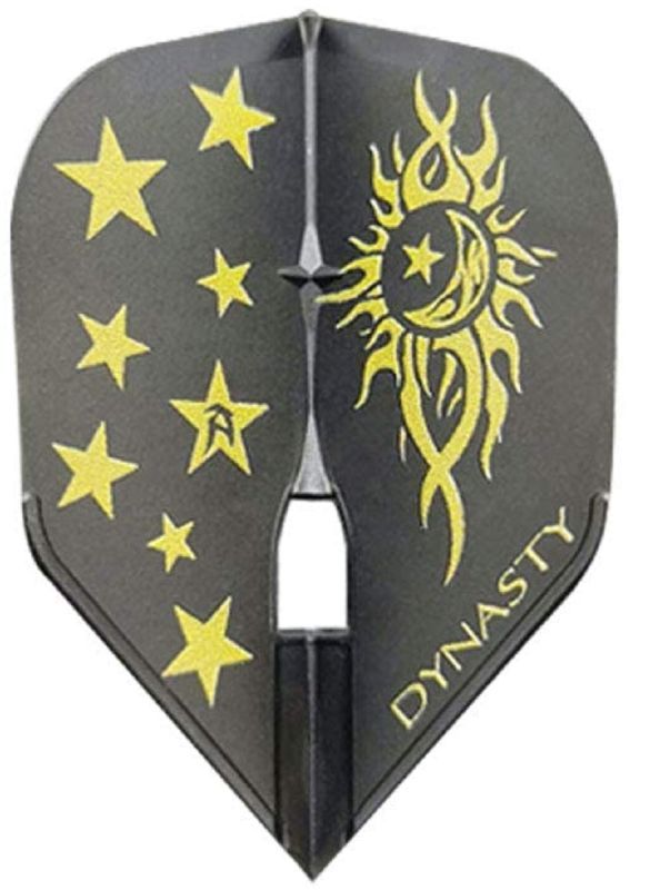 L-Style Signature Flights Pro DYNASTY L-Flight OWAKU AKIHIKO Schwarz Shape L3 Flights