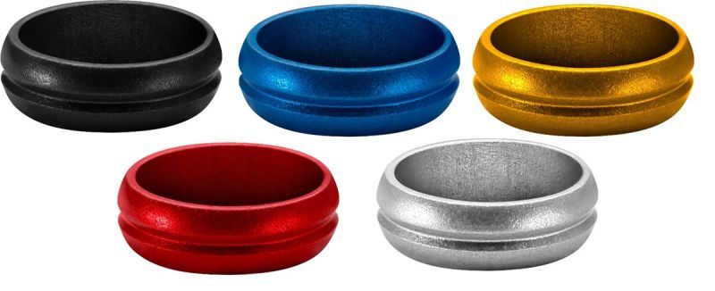 Mission F-Lock Shaft Rings Aluminium schwarz rot blau gold silber Zubehör Shafts Ringe