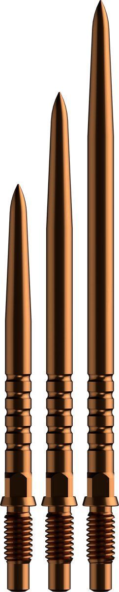Bull´s CP Points Ringed Grip Bronze Steel Point 28/36/44 mm Wechselspitzen