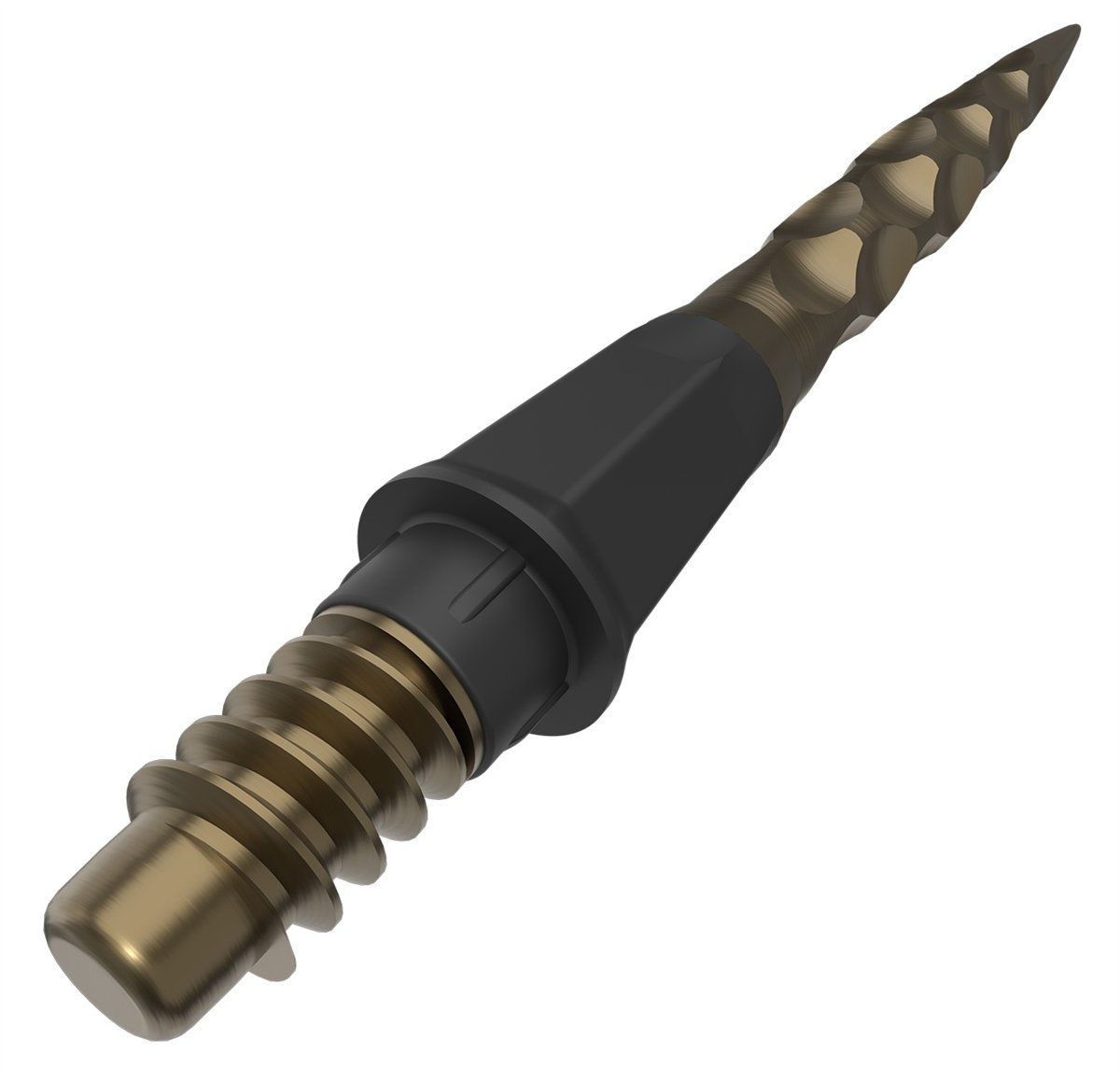 Cuesoul OTO Conversion Points Snake Scales Gun Grey No.5 Schraubspitzen Tips