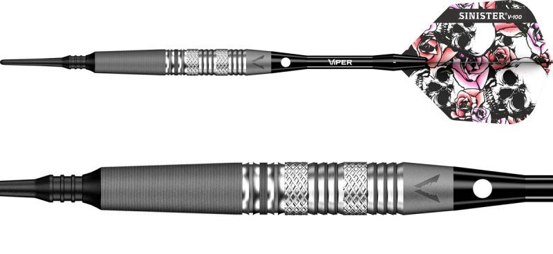 Viper Sinister Sandblasted S5 Twin-Knurl 95% Softdarts 18/20 Gram Softdarts