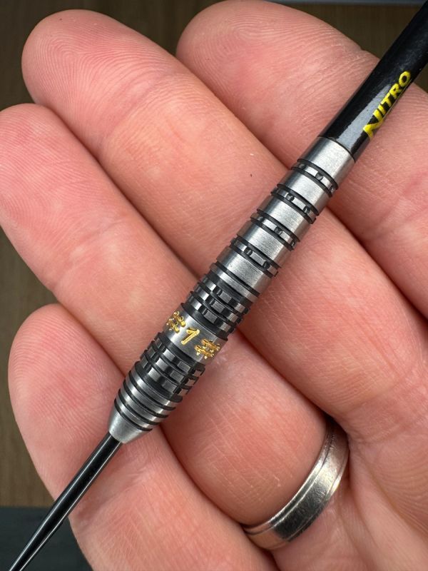 Reddragon Luke Humphries Prestige 90% Fléchettes à pointe acier 22/23/24 Grammes Steeldarts