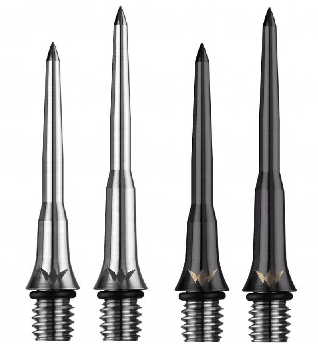 Mission Titan Pro Ti Conversion Points 26/30 MM Smooth Schraubspitzen 2BA Gewinde Schraubspitzen Tips