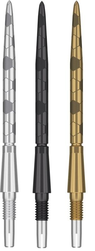 Target Swiss Point Storm Onyx 26/30/35 mm Oro/Nero/Argento Wechselspitzen