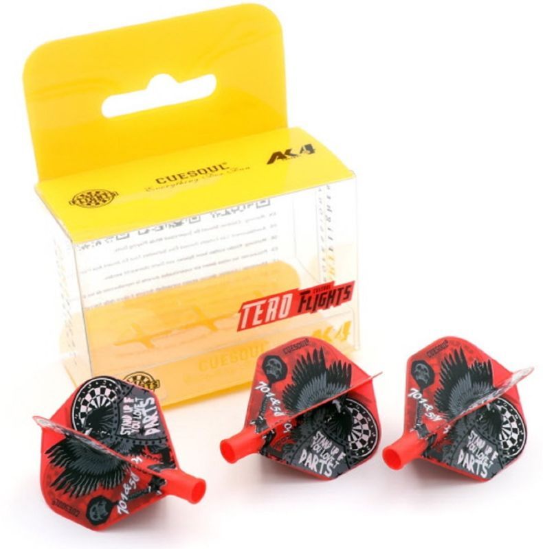 Cuesoul TERO AK4 Dart Flight Adler Rot Standard Flights