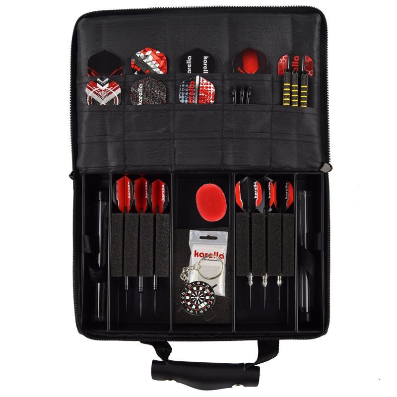 Darttasche MASTER PAK Kunstleder Edition mit Ordnung zum Erfolg Dart Tasche