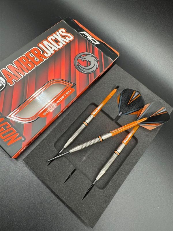 Reddragon Amberjack 17 Steeldarts 24 Gram Steeldarts