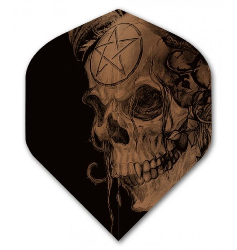 Dart Flights Alchemy Samian Skull Flights