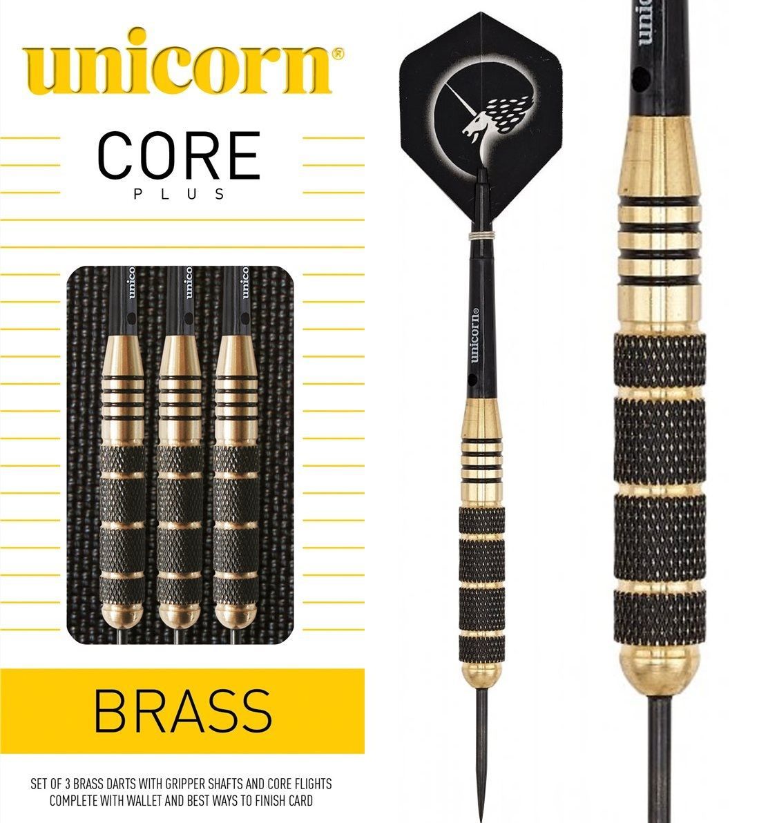 Unicorn Core Brass Steel 25 Gramm Steeldarts