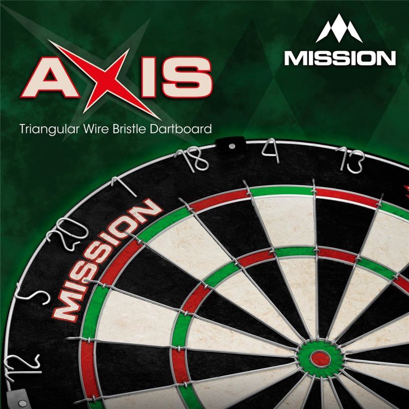 Mission Dartboard Axis Bristle Board