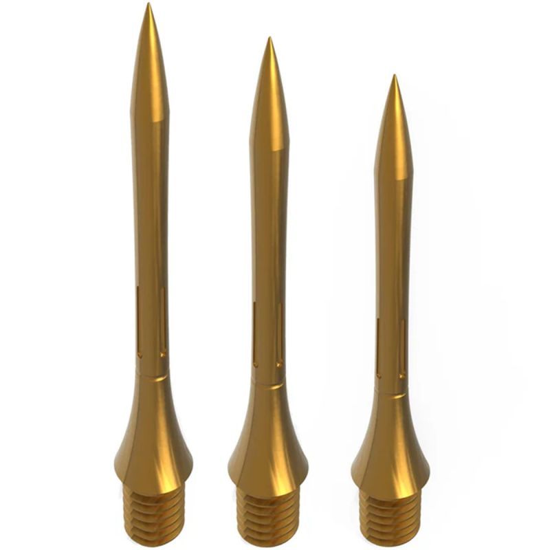 Caliburn Wechsel Spitzen Conversion Points Bamboo Screw IN Gold Kleingewinde 2BA Schraubspitzen Tips