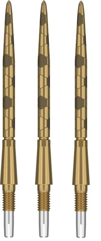 Target Swiss Point Storm Onyx 26/30/35 mm Oro/Nero/Argento Wechselspitzen