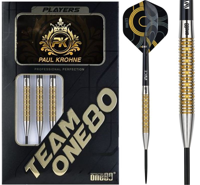 ONE80 Paul Krohne Signature Dart Steeldart 22 Gramm Steeldarts