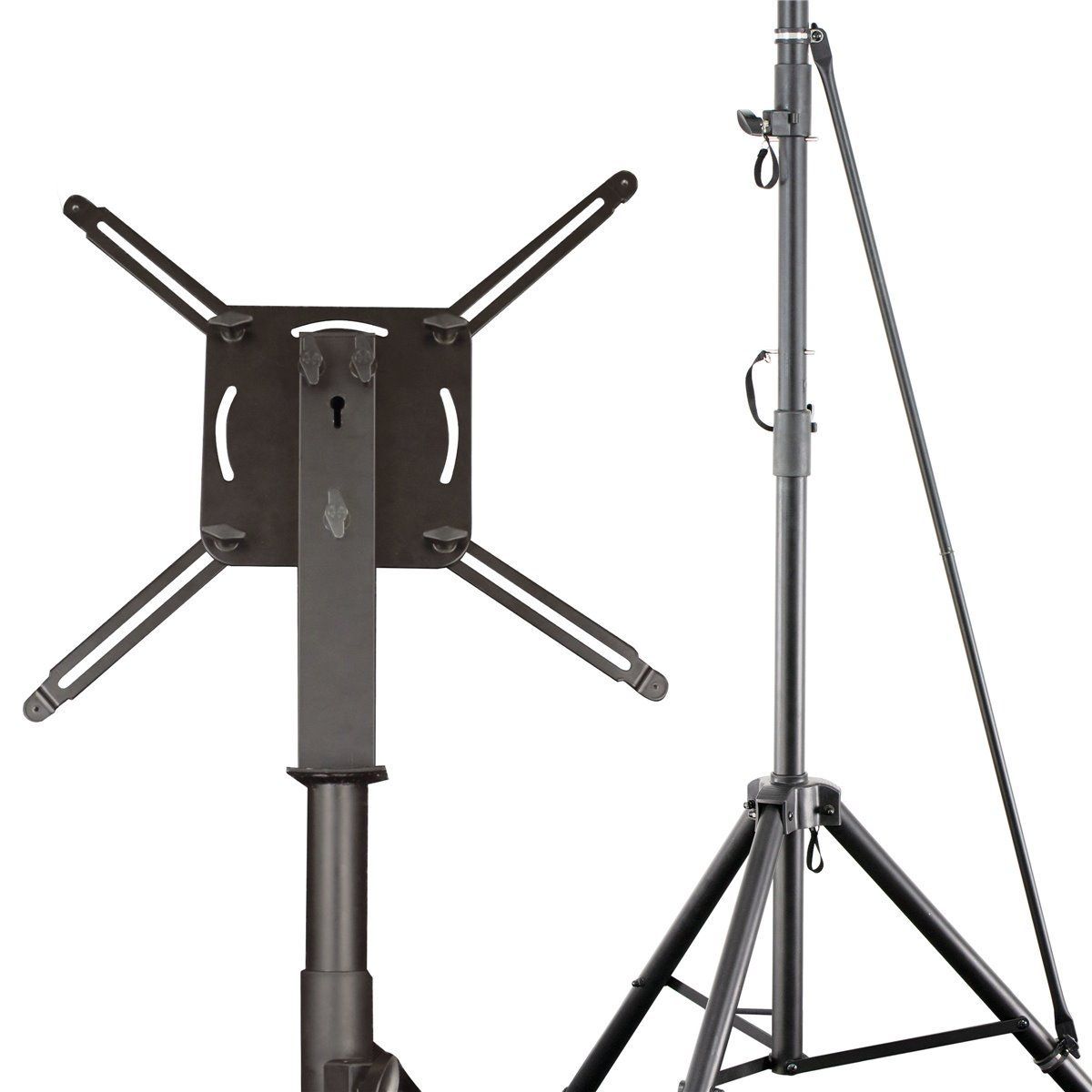 BEAZD Bull´s Vibex H Mobile Dartstand Ständer für Soft-/Steel-Dartboards Dartboard Ständer