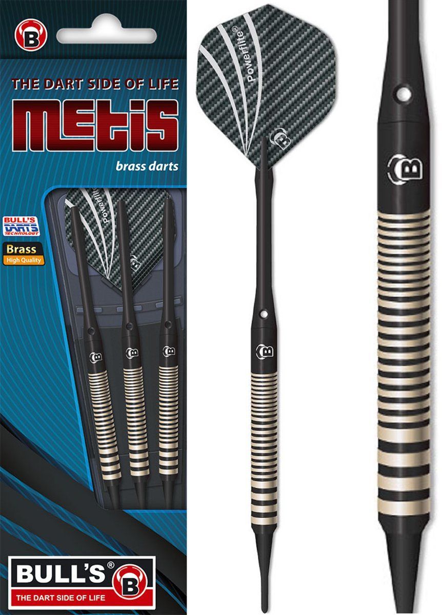 BULL'S Metis Soft Dart Pfeile 14 16 18 Gramm Softdarts