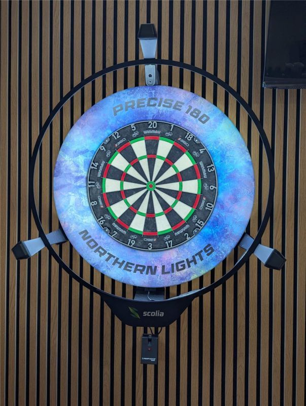 1 Part Precise180 Northern Lights Dart Catchring Dart Surround Auffangring