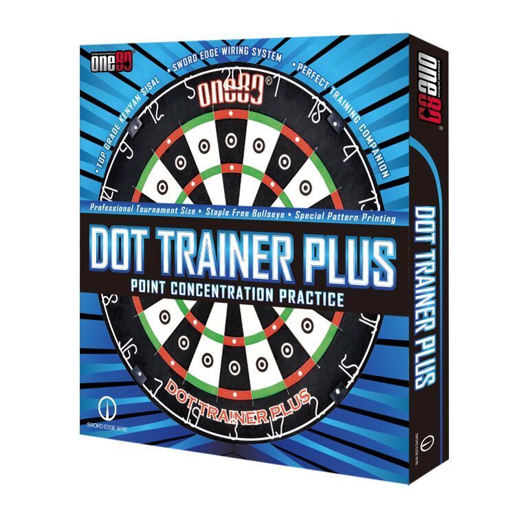 One80 DOT Trainer PLUS Dart Board Bristle Board