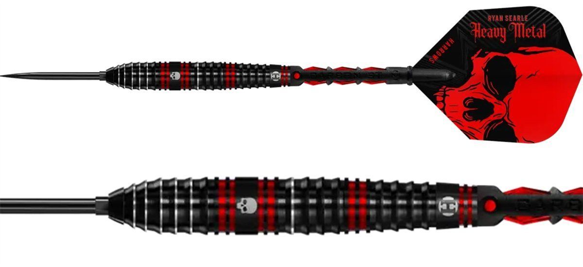 Harrows Ryan Searle Quick Point 90% Freccette Steel Tip 22/23/24/26/30/32 Grammi Steeldarts