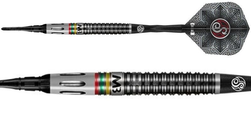 SHOT! Pro Series Mindaugas Barauskas 90% Tungsten Softdarts 18 Gramm Softdarts
