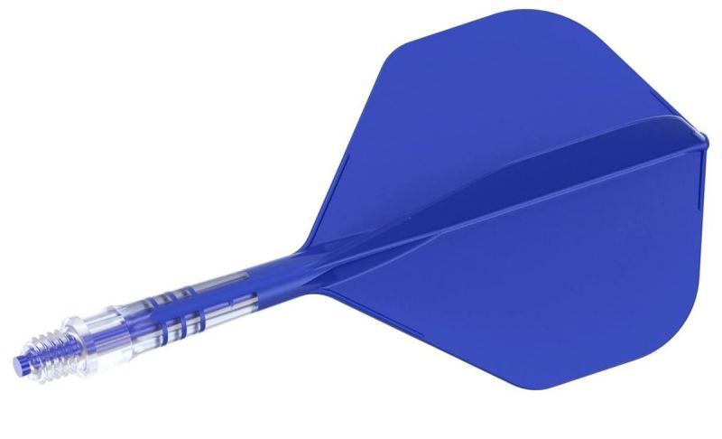 Cuesoul aletta per freccette/Asta ROST T19 Carbon Asta Blu/Blu Standard Flights