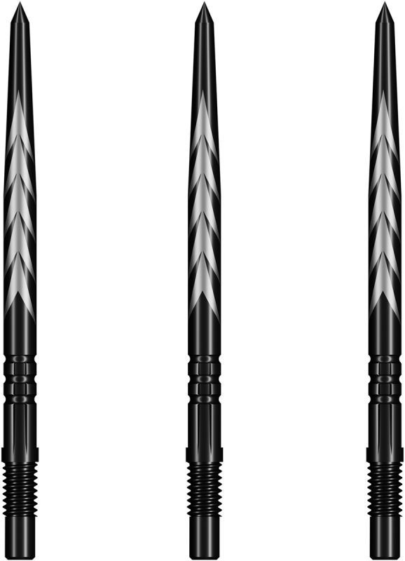 Shot! Tribal Weapon Laser Turbo Points TP 30/35/40 mm Schwarz Wechselspitzen