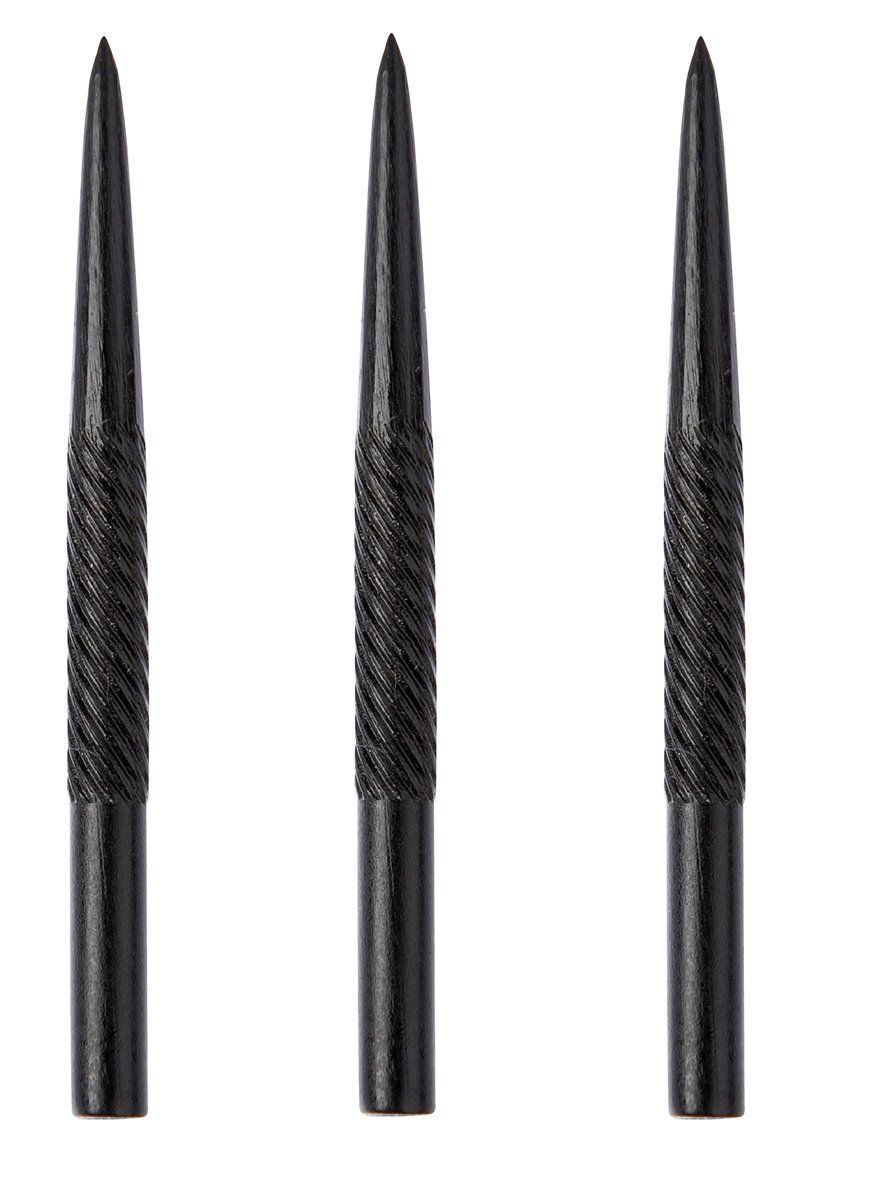 Winmau Spiral Black Points 32 mm Stahlspitzen Wechselspitzen