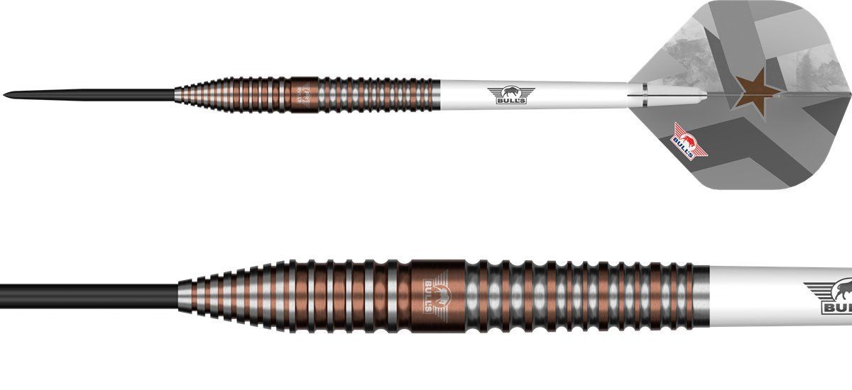 Bull´s Max Hopp E5 90% Steeldarts 22/23/24/25 Gramm Steeldarts