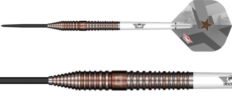 Bull´s Max Hopp E5 90% Steeldarts 22/23/24/25 Gramm Steeldarts