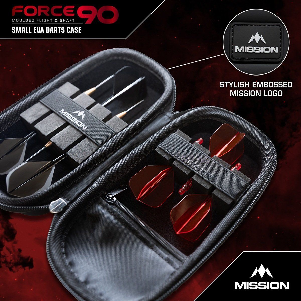 Custodia per freccette in EVA Mission Force 90 Dart Tasche