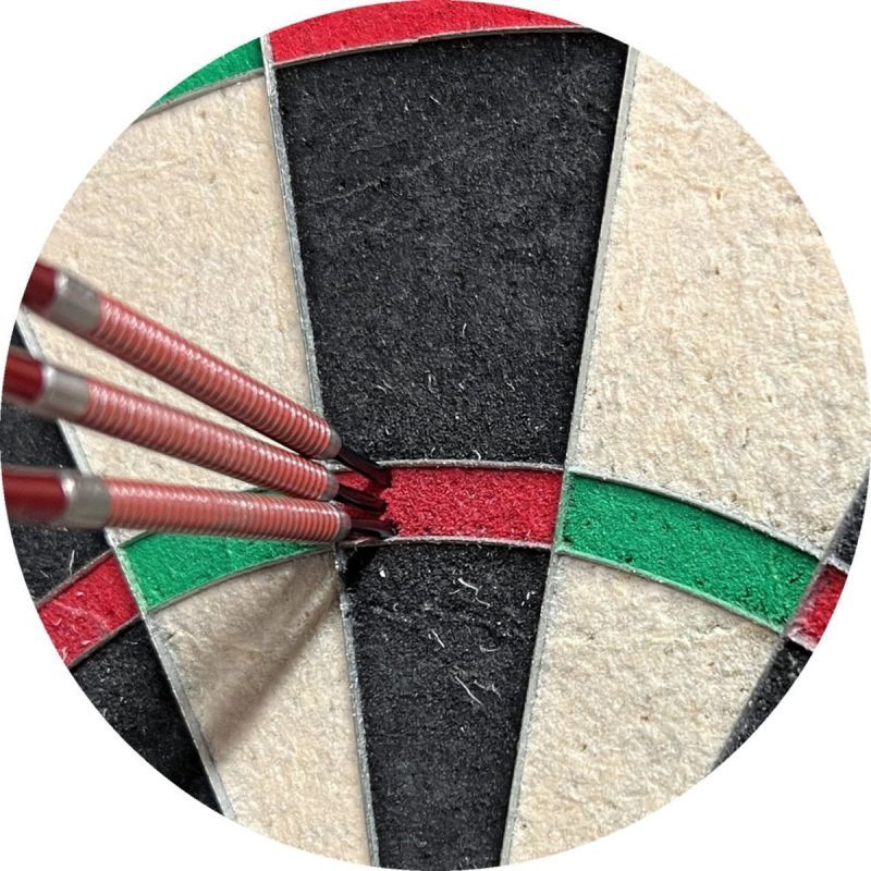 Dart-Set Steeldarts M3 Advanced Multiringed 17 Gramm Steeldarts