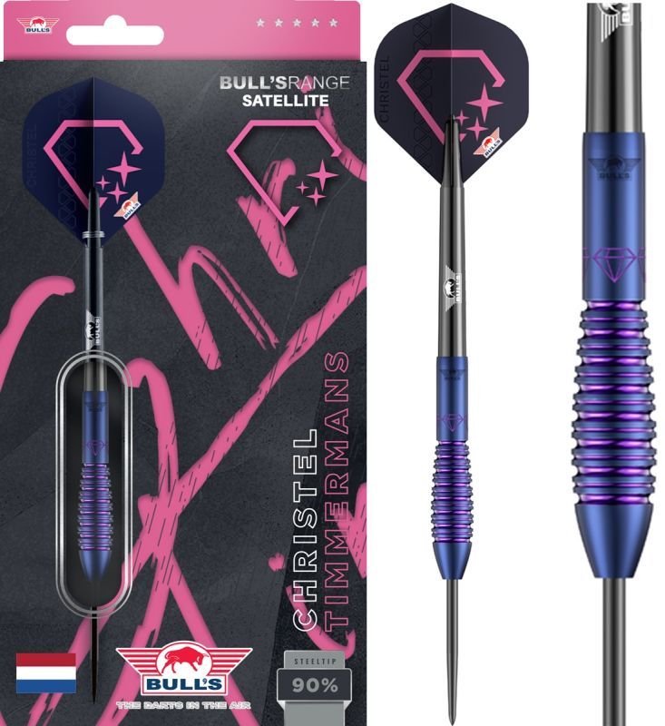 Bull´s Christel Timmermans 90% Steeldarts 25 Gram Steeldarts