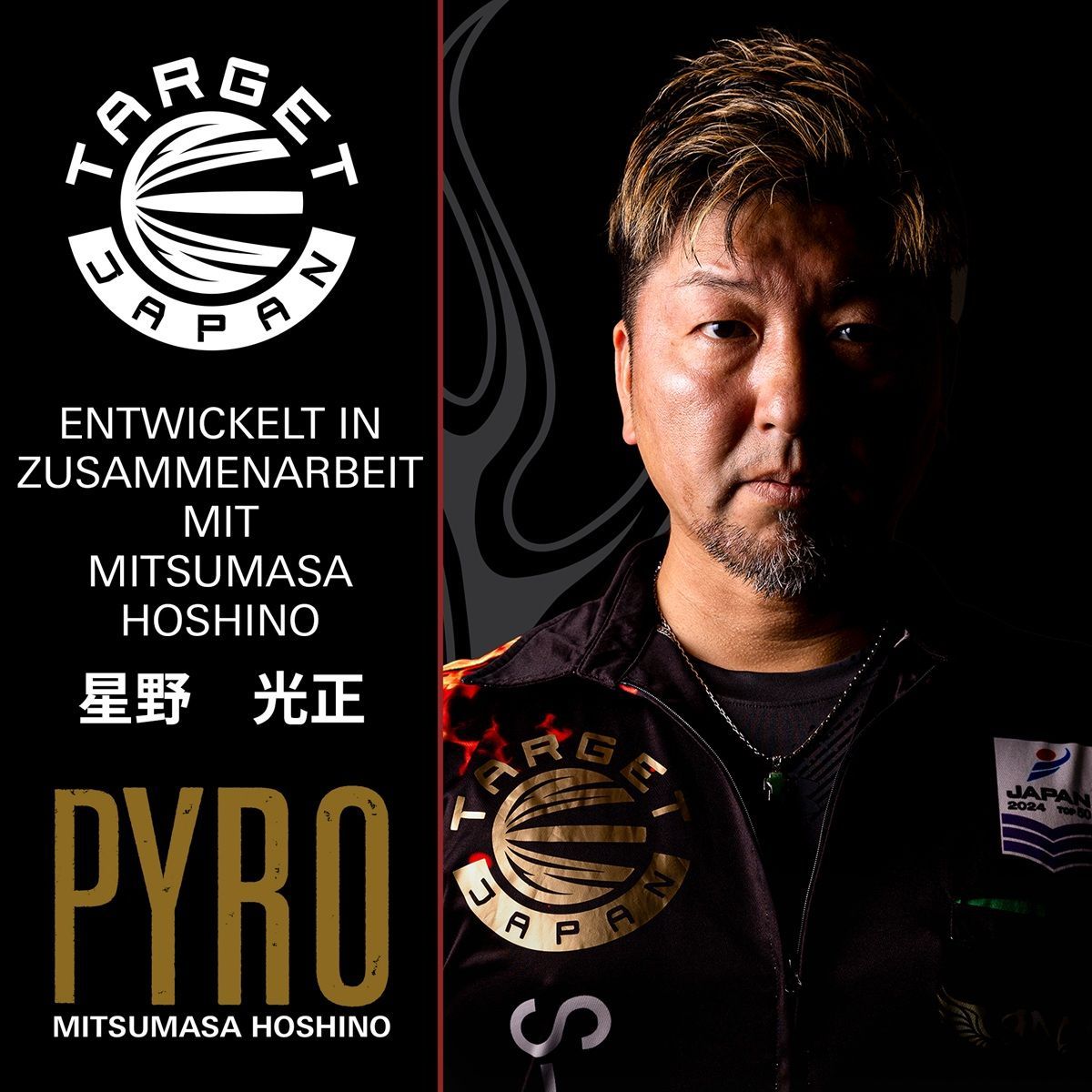 Target Japan Pyro G2 K-Flex Shaft/Flight System Shape No6 Shafts