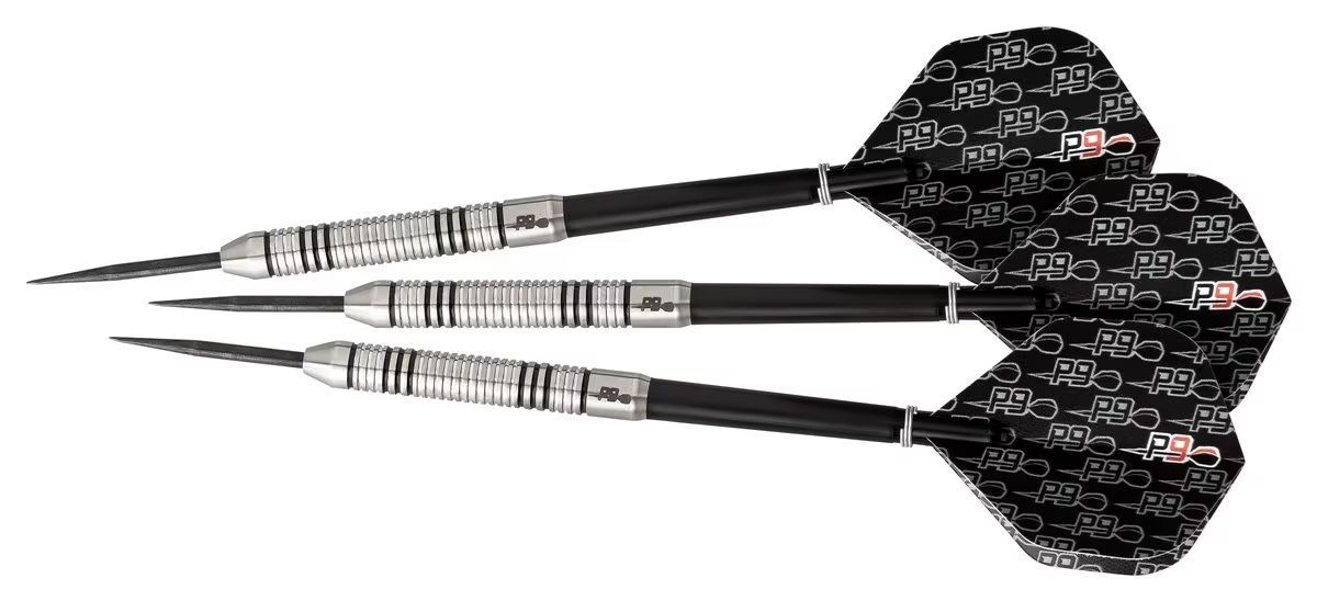 Mega Dart Starter-Set – Gladiator 3 Dartboard mit LED-Beleuchtung Bristle Board