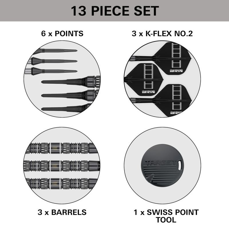 Target Chris Dobey 95K 95% Softdarts 18 Gramm Softdarts