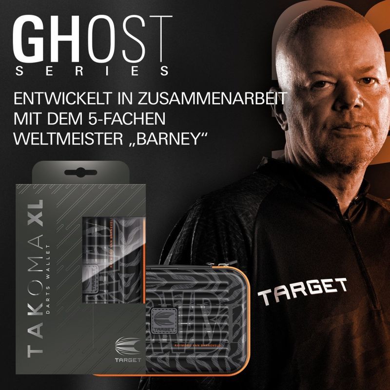 Custodia per freccette Target Takoma XL Ghost Barneveld Aufbewahrung Case