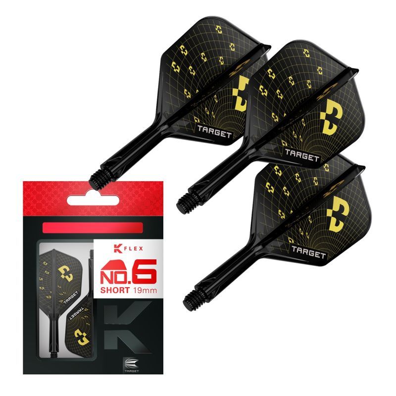 Target K-Flex Bolide Shaft/Flight System Shape No6 Shafts