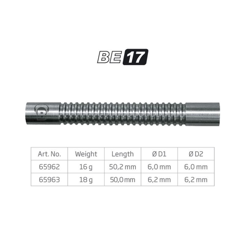 BEAZD Bull´s Softbarrels BE-17 80% 16g Barrel Soft